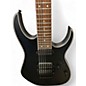 Used Ibanez RG7420EX Black Solid Body Electric Guitar