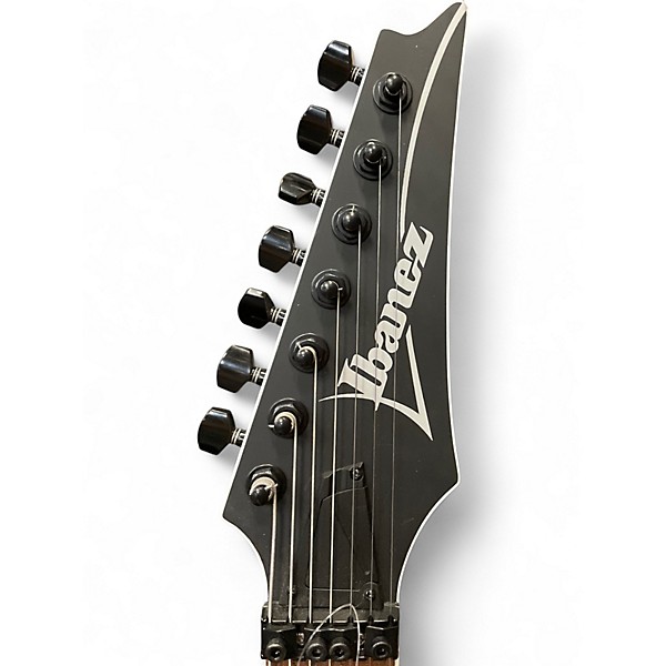 Used Ibanez RG7420EX Black Solid Body Electric Guitar