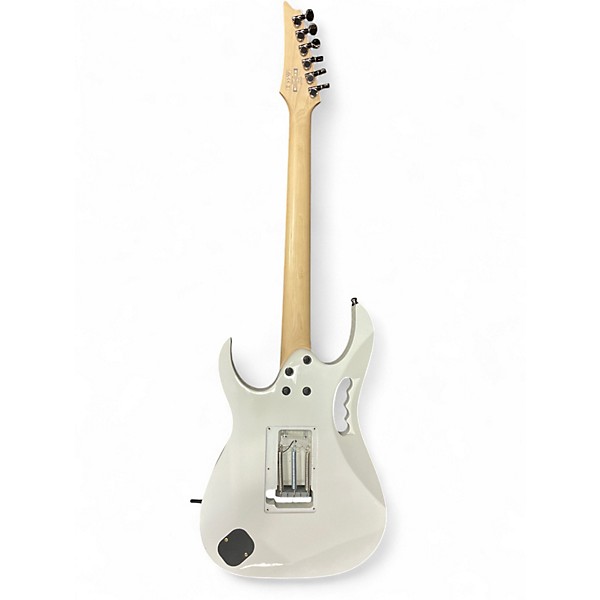 Used Ibanez JEMJR Alpine White Solid Body Electric Guitar
