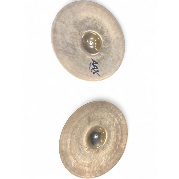 Used SABIAN 14in AAX MEDIUM HI HATS Cymbal