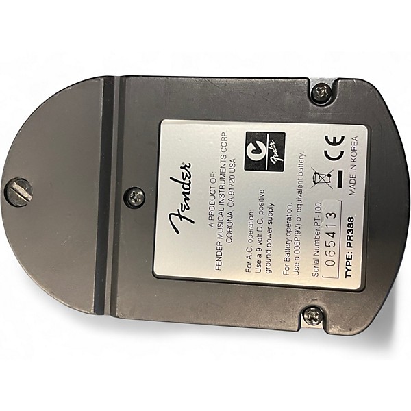 Used Fender PT100 Tuner Pedal