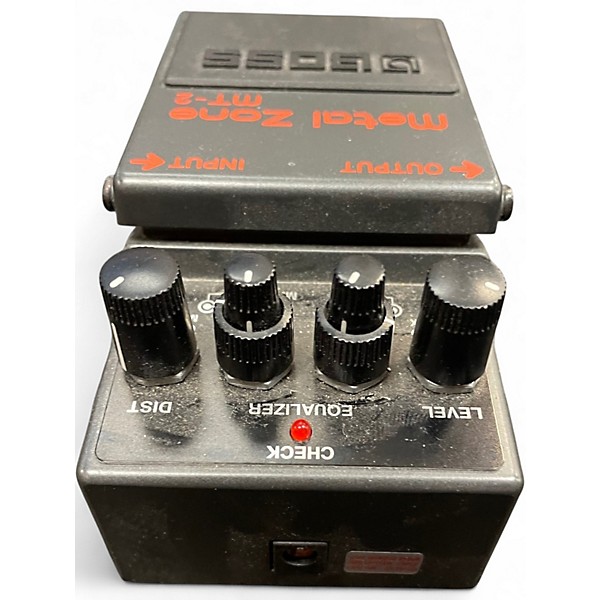 Used BOSS MT2 Metal Zone Distortion Effect Pedal