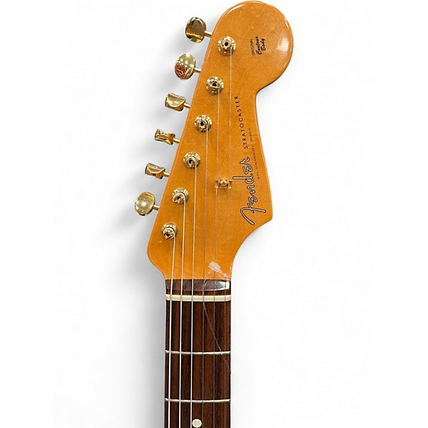 Used Fender 60'S STRATOCASTER Black Solid Body Electric Guitar