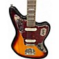 Used Squier JAGUAR 3 Color Sunburst Solid Body Electric Guitar