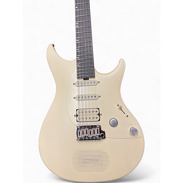 Used Enya INSPIRE White Solid Body Electric Guitar