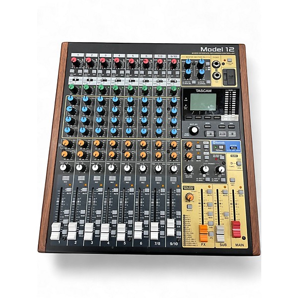 Used TASCAM MODEL 12 Powered Mixer
