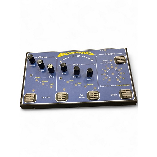 Used Boomerang E-155 Chorus/Delay Effect Pedal