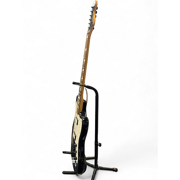 Used Squier Vintage Modified Baritone Jazzmaster Black Solid Body Electric Guitar