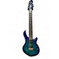 Used Sterling by Music Man MAJ270X John Petrucci Cerulean Paradise Solid Body Electric Guitar thumbnail