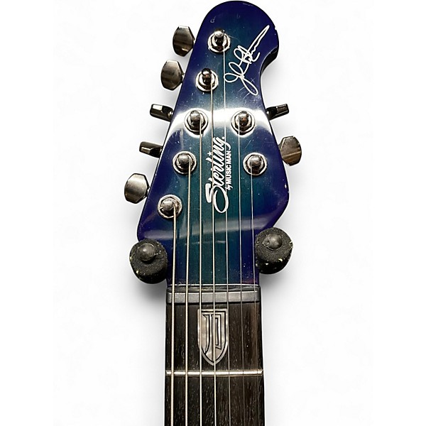 Used Sterling by Music Man MAJ270X John Petrucci Cerulean Paradise Solid Body Electric Guitar