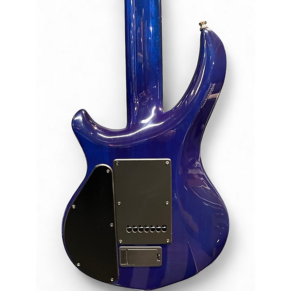 Used Sterling by Music Man MAJ270X John Petrucci Cerulean Paradise Solid Body Electric Guitar
