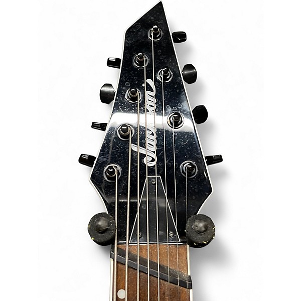 Used Jackson X Series Soloist Arch Top SLATX8Q MS Transparent Black Burst Solid Body Electric Guitar