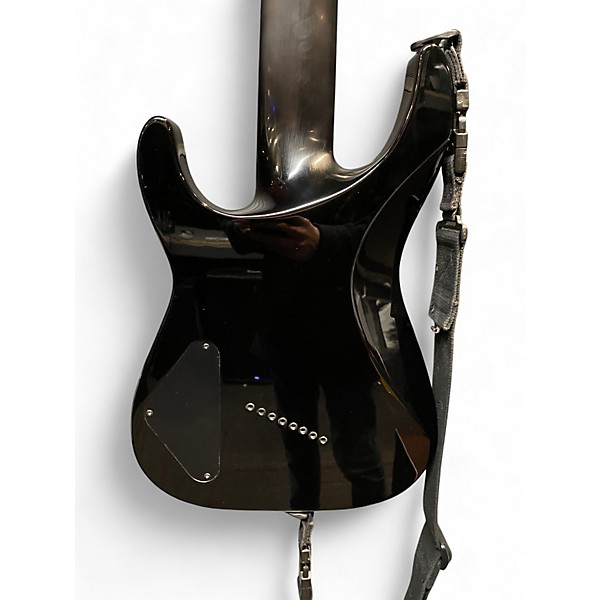 Used Jackson X Series Soloist Arch Top SLATX8Q MS Transparent Black Burst Solid Body Electric Guitar