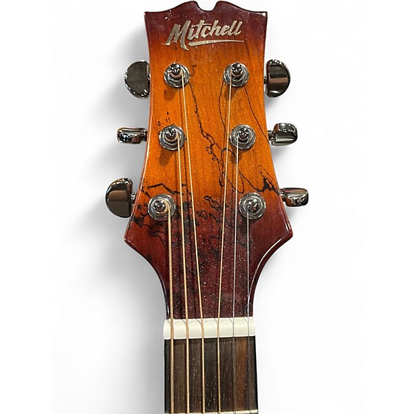 Used Mitchell MX-430SM Tobacco Burst Acoustic Guitar