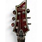Used Schecter Guitar Research Hellraiser C1 Floyd Rose Sustaniac Trans Red Solid Body Electric Guitar