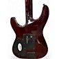 Used Schecter Guitar Research Hellraiser C1 Floyd Rose Sustaniac Trans Red Solid Body Electric Guitar