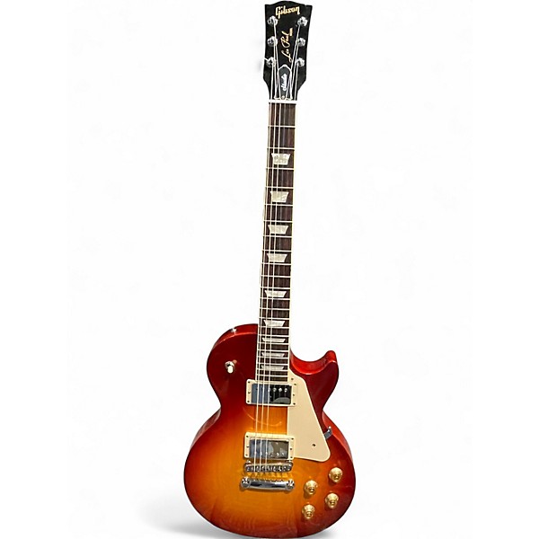 Used Gibson Les Paul Studio 2 Color Sunburst Solid Body Electric Guitar
