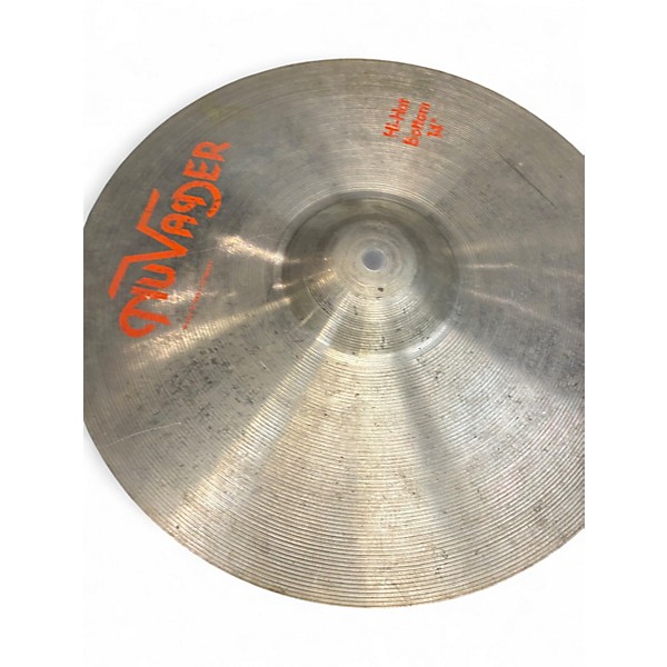 Used NuVader 14in Hi-Hat Pair Cymbal