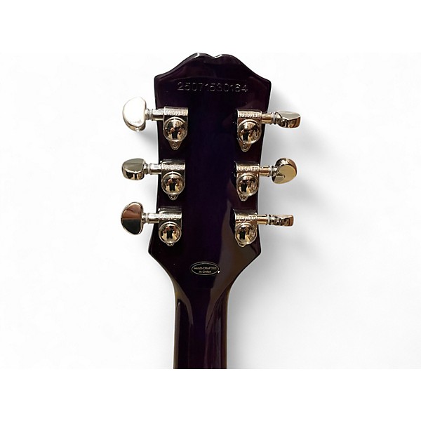 Used Epiphone Les Paul Custom Widow Purple Solid Body Electric Guitar