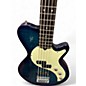Used Godin SD5 Trans Blue Electric Bass Guitar