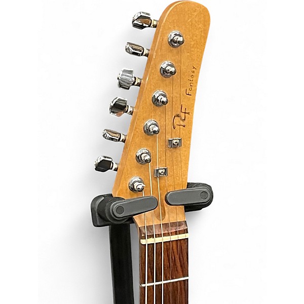 Used Rf Fantasy Custom Natural Solid Body Electric Guitar