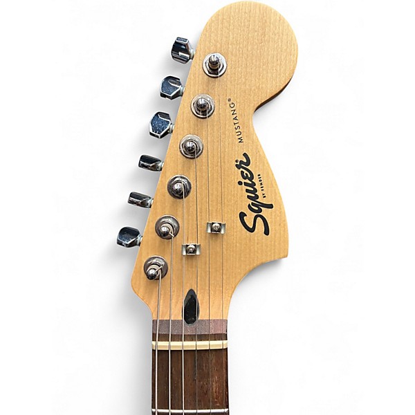 Used Squier Mustang Sonic Blue Solid Body Electric Guitar