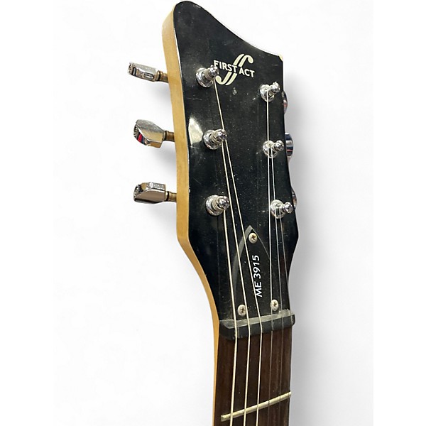 Used First Act ME 3915 Black Flame Solid Body Electric Guitar