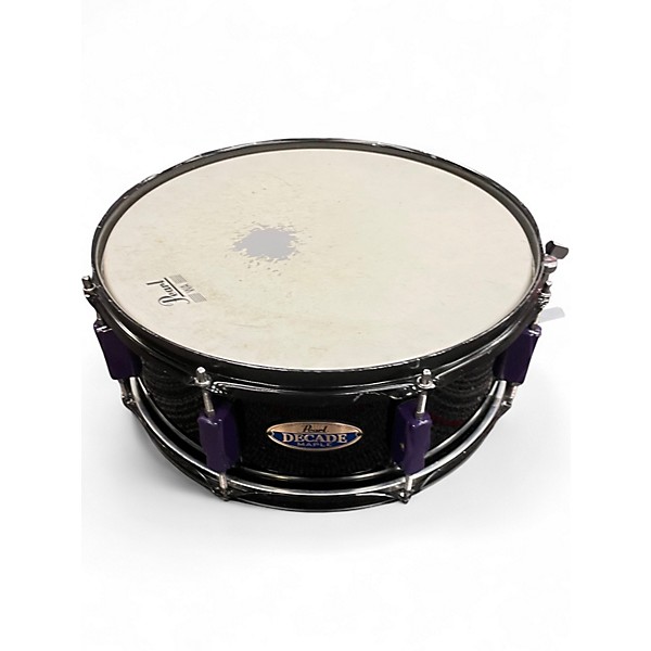 Used Pearl 5 Piece Decade Black Drum Kit