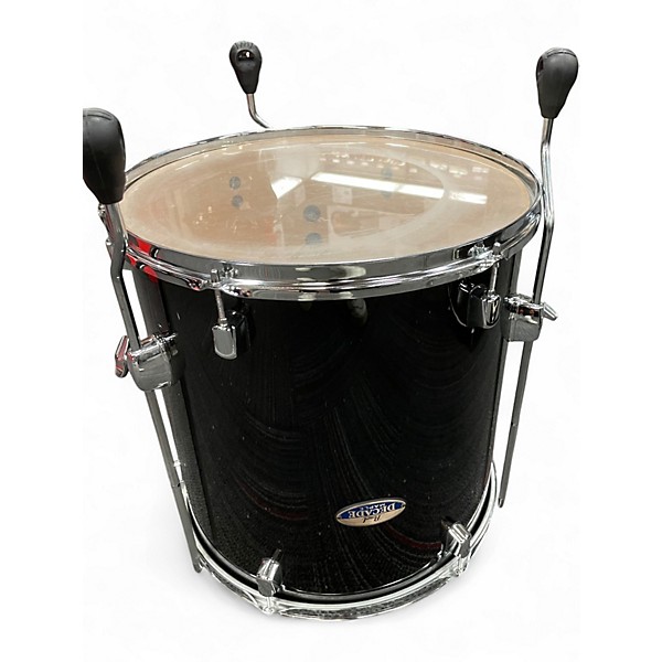 Used Pearl 5 Piece Decade Black Drum Kit