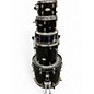 Used Pearl 5 Piece Decade Black Drum Kit