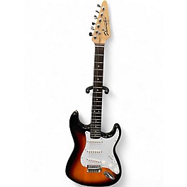 Used Starcaster by Fender Stratocaster SUNBURST Solid Body Electric Guitar