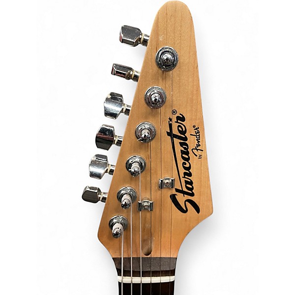 Used Starcaster by Fender Stratocaster SUNBURST Solid Body Electric Guitar