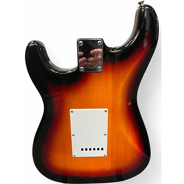 Used Starcaster by Fender Stratocaster SUNBURST Solid Body Electric Guitar