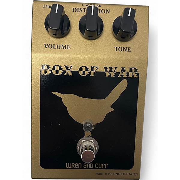 Used Wren And Cuff Box of War - Limited Edition Gold Effect Pedal