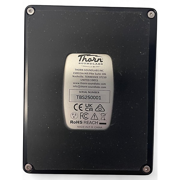 Used Thorn Soundlabs Black Swamp Effect Pedal