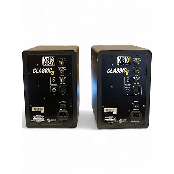 Used KRK Classic 5 Pair Powered Monitor