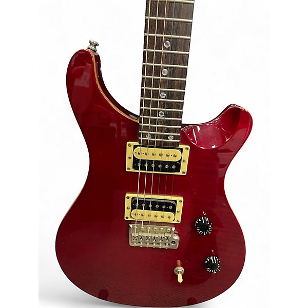 Used 2009 PRS SE Custom 24 Wine Red Solid Body Electric Guitar