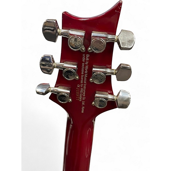 Used 2009 PRS SE Custom 24 Wine Red Solid Body Electric Guitar