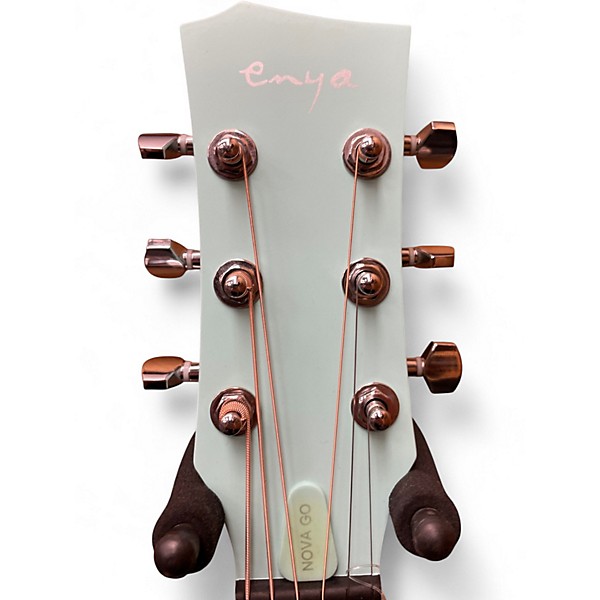 Used Enya NOVA GQ Surf Green Acoustic Guitar