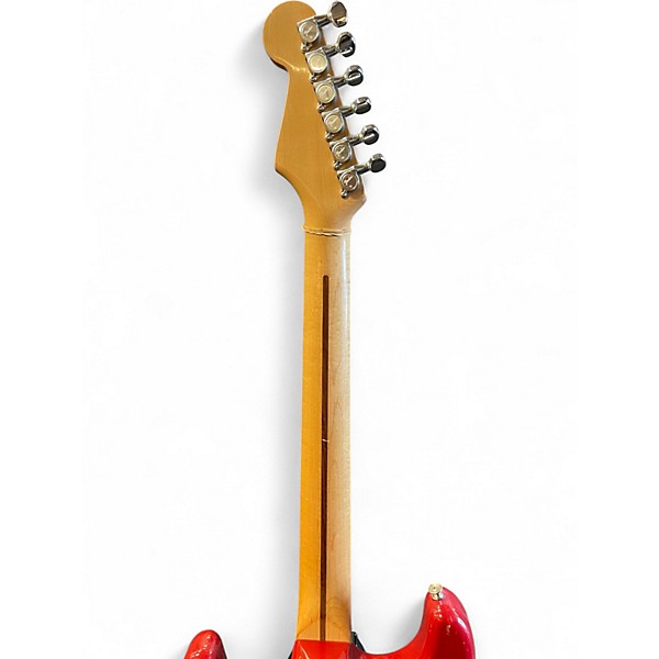 Used 1980s Squier MIJ STRATOCASTER RED Solid Body Electric Guitar