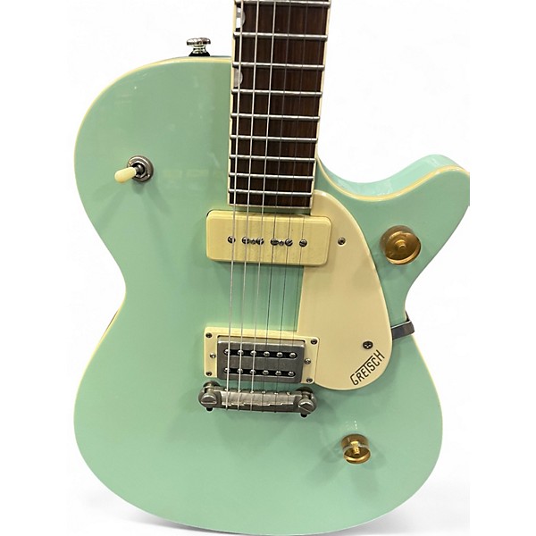 Used Gretsch Guitars G2215-P90 Streamliner Junior Surf Green Solid Body Electric Guitar