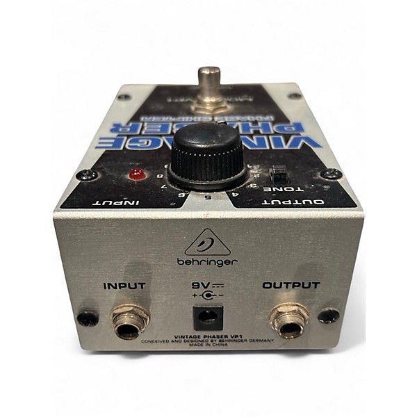 Used Behringer VP1 Vintage Phaser Effect Pedal