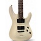Used Schecter Guitar Research Omen 6 White Solid Body Electric Guitar