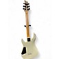 Used Schecter Guitar Research Omen 6 White Solid Body Electric Guitar