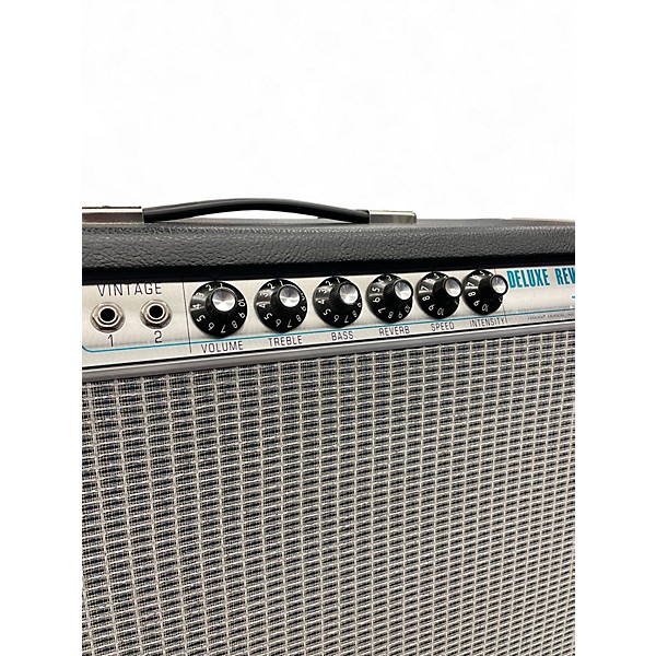 Used Fender 1968 Custom Deluxe Reverb 22W 1x12 Tube Guitar Combo Amp