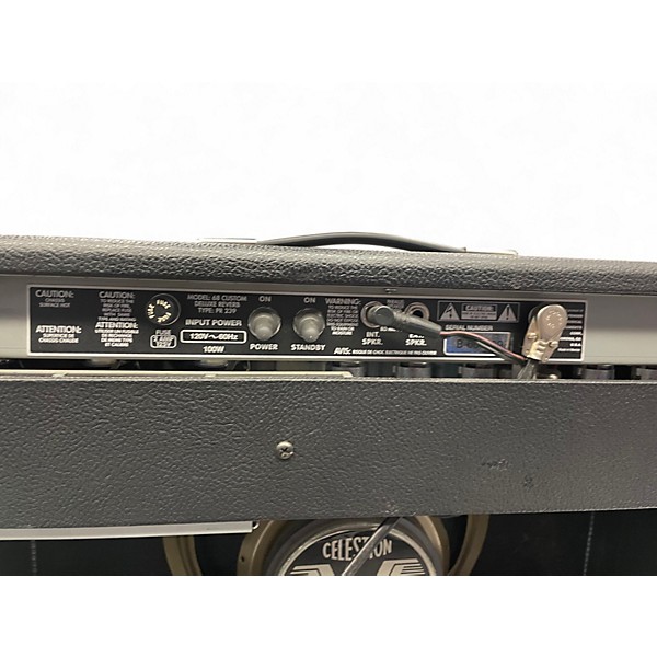 Used Fender 1968 Custom Deluxe Reverb 22W 1x12 Tube Guitar Combo Amp