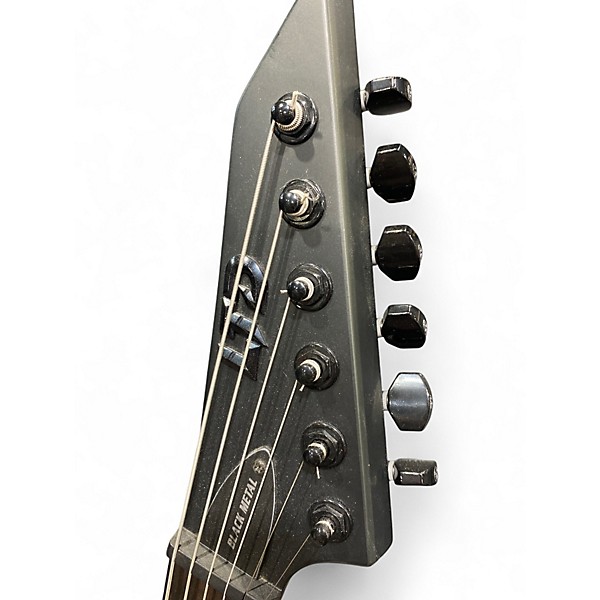 Used ESP LTD M-HT Satin Black Solid Body Electric Guitar