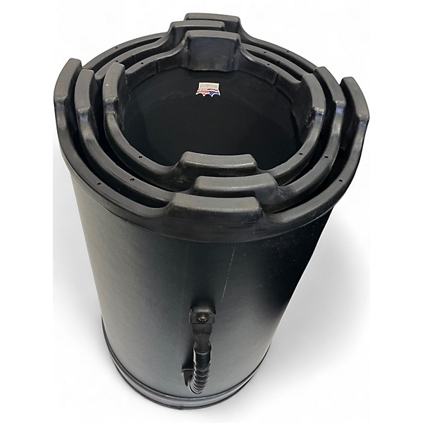 Used Remo Remo Versa Tubano Drum Nested Pack Black Matte Hand Drum