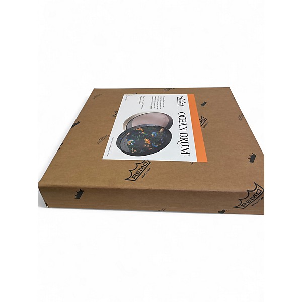 Used Remo Remo Ocean Drum Clear 12, 16, 22 In Hand Drum