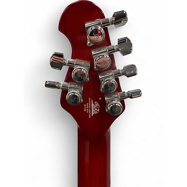 Used 2019 Ernie Ball Music Man John Petrucci Majesty 6 RED SUNRISE Solid Body Electric Guitar